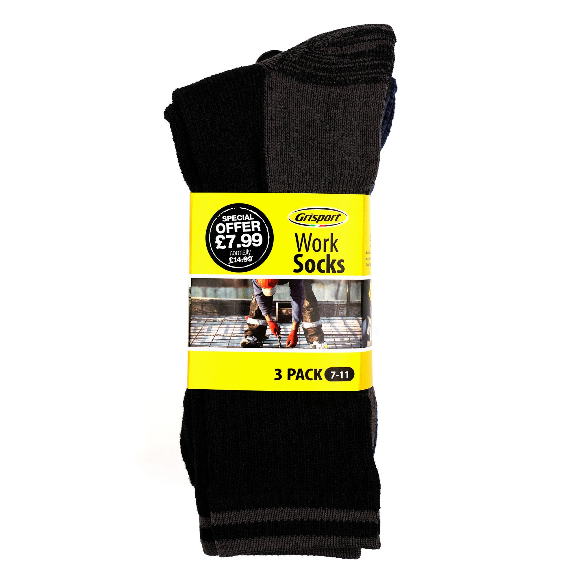 Work Socks 3 pairs