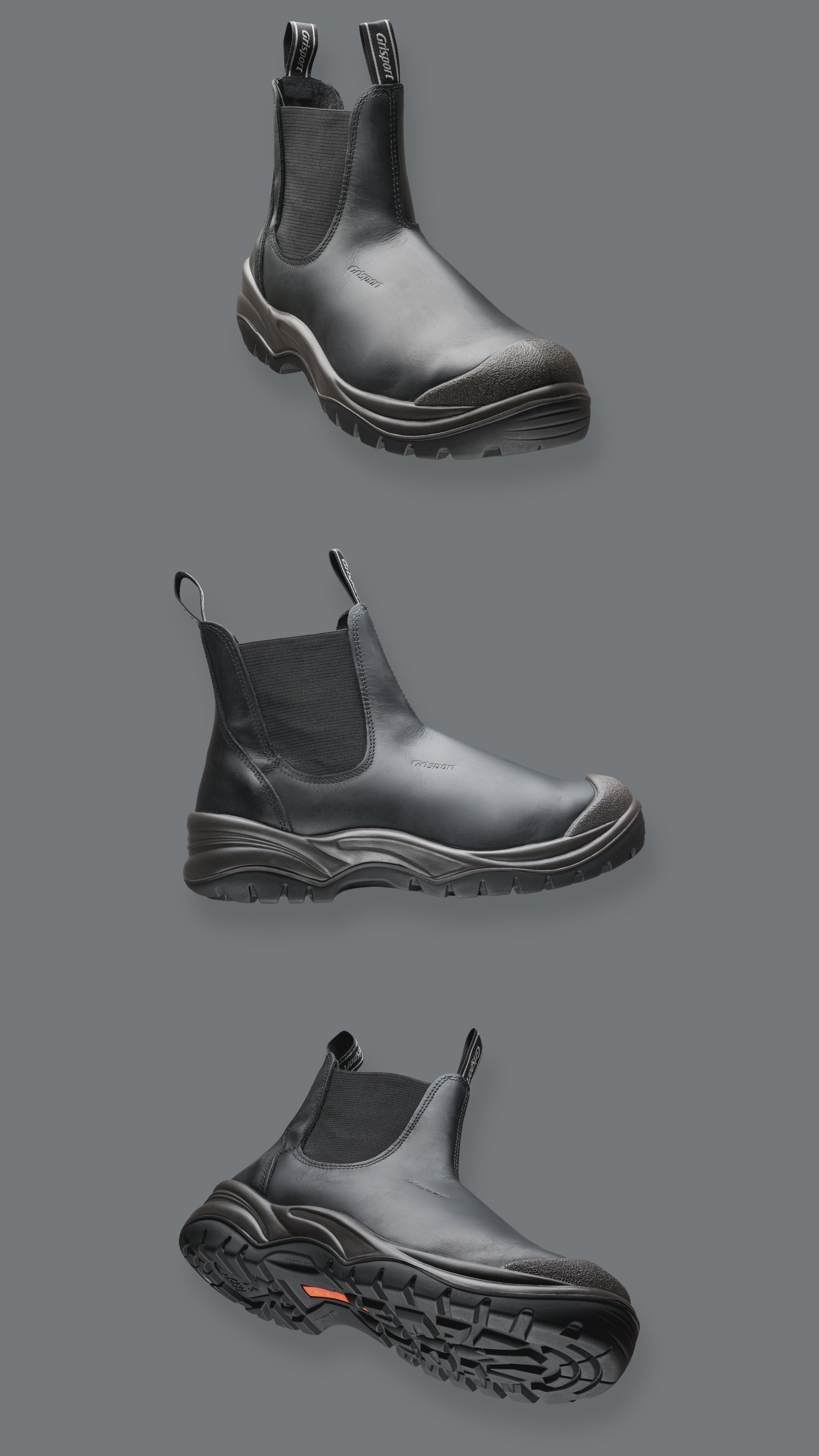 Chukka Black Safety Boot