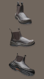 Chukka Brown Safety Boot